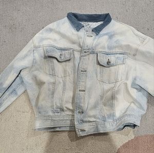 MARITHE FRANCOIS GIRBAUD Unisex Vintage Light Wash Denim Jacket Medium